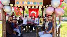 Eleşkirt’te öğrenciler okudukları kitapları sanatla anlattı