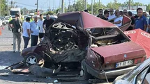 Milletvekili Ercan Öztürk kaza yaptı