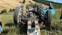 Bafra'da Traktör Devrildi, 1 Kişi Hayatını Kaybetti