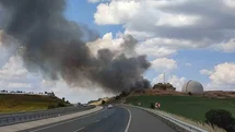 Keşan'da Katı Atık Yangını Kontrol Altına Alındı