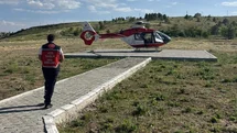 Erciş’ten Van’a Hava Ambulansı Gönderildi