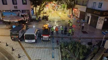 Bodrum Çarşı Mahallesi’nde kapsamlı temizlik