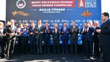 Çorum'da Halk Ekmek Fabrikası Açıldı