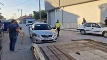 Çorum'da Alkollü Sürücü Park Halindeki Araçlara Çarptı