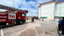 Bayburt'ta Yangın Tatbikatı Gerçekleştirildi