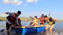 Erzurum'da Sal Yarışı Heyecanı