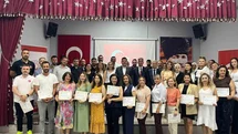 Türkeli'de 42 Öğretmene Başarı Belgesi Verildi