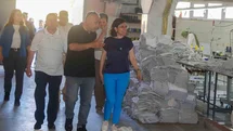 Başkan Vekili Özkan Dokumacılar Sitesi esnafını ziyaret etti