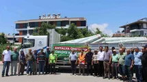 Gazipaşa'daki Üreticilere Naylon Desteği