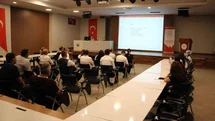 Fethi Sekin Şehir Hastanesi personeline temizlik ve enfeksiyon kontrolü eğitimi