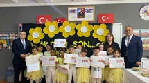 Sinop’ta öğrenciler karne sevinci yaşadı