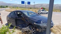 Malatya’da iki araç çarpıştı: 2 yaralı