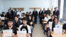 Erzincan'da Karne Heyecanı Yaşandı