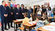 Gümüşhane'de Karneler Dağıtıldı
