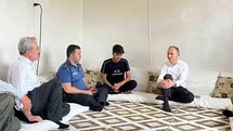 Şanlıurfa'da Yaralı Öğrencilere Karneleri Verildi