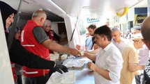 Elazığ'da Aşure İkramı Yapıldı
