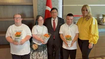 Samsun'da Duygusal Veda Ziyareti