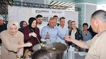 Körfez'de Aşure İkramı Yapıldı