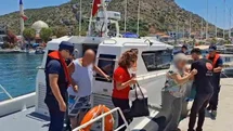 Muğla'da Tekne Gezisinde Tıbbi Tahliye Gerçekleşti