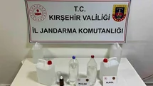 Kırşehir'de Kaçak Alkol Operasyonu