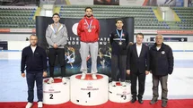 Erzurum'da Short Track Türkiye Şampiyonası Yapıldı