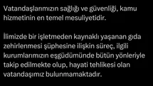 Osmaniye'de Gıda Zehirlenmesi Vakası