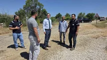 Kemaliye'de Asfalt Çalışmaları Sürüyor