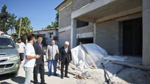 Mersin Millî Eğitim Müdürü Özdemirci Sahada: Mut’taki 8 Derslikli Turhan Akay İlkokulu/ortaokulu İnşaat Alanında İncelemelerde Bulundu