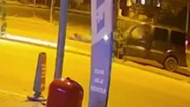 Karaman’da belediye işçisinin ölümüyle sonuçlanan kaza kamerada