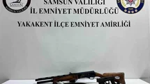 Samsun'da Ruhsatsız Silah Operasyonu