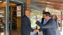 Arpaçay Kaymakamı Akköz, Vatandaşlarla Veda Etti