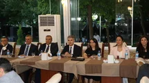 Gaziantep’te görev yerleri değişen hakim ve Cumhuriyet savcılarına veda programı düzenlendi