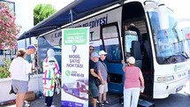 Aydın Didim'de Mobil Halk Ege Et Aracına İlgi