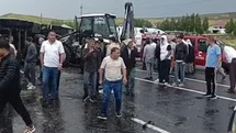 Patnos'ta Zincirleme Trafik Kazası