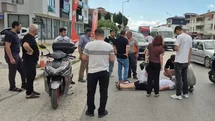 Düzce'de Motosiklet Kazası Yaşandı