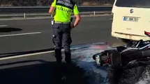 Kocaeli'de Motosiklet Kazası