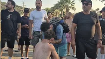Bodrum'da Dizi Seti Görevlileri ile Market Çalışanları Kavga Etti