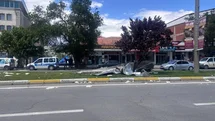 Erzincan'da Şiddetli Rüzgar Hasara Yol Açtı