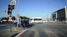 Bursa'da Kırmızı Işık İhlali Kazası
