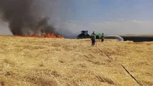 Diyarbakır’da yüzlerce dönüm arazi alevlere teslim oldu