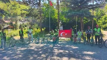 Kars'ta Geleneksel Bisiklet Turu Düzenlendi