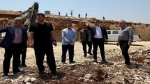 İdil’deki şantiye ve konkasör tesisinde inceleme