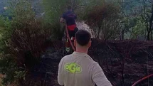 Çamlıbel'de Ot Yangını Paniğe Neden Oldu