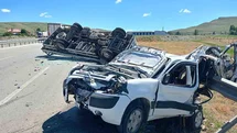 Aşkale’de feci trafik kazası: 1’i ağır 2 yaralı
