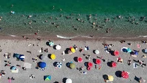 Antalya'da Sıcaklık 41 Dereceye Ulaştı