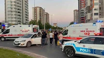 Kayseri'de Motosiklet Kazası