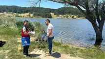 Kütahya Simav'da Balıkçılık Denetimleri Sürüyor