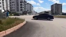 Elazığ'da Drift Yapan Sürücü Gündemde