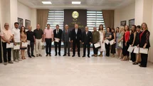 EESKEP Eğitimcilerine Başarı Belgesi Verildi