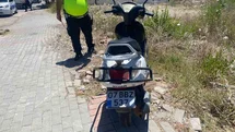 Gazipaşa'da Motosiklet-Kamyonet Çarpışması
